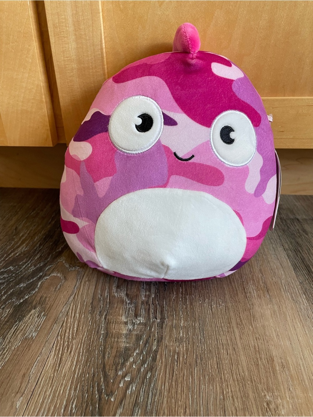 NWT ORIGINAL Squishmallow Bronte Chameleon PINK CAMO Squishdate 7.23.2021